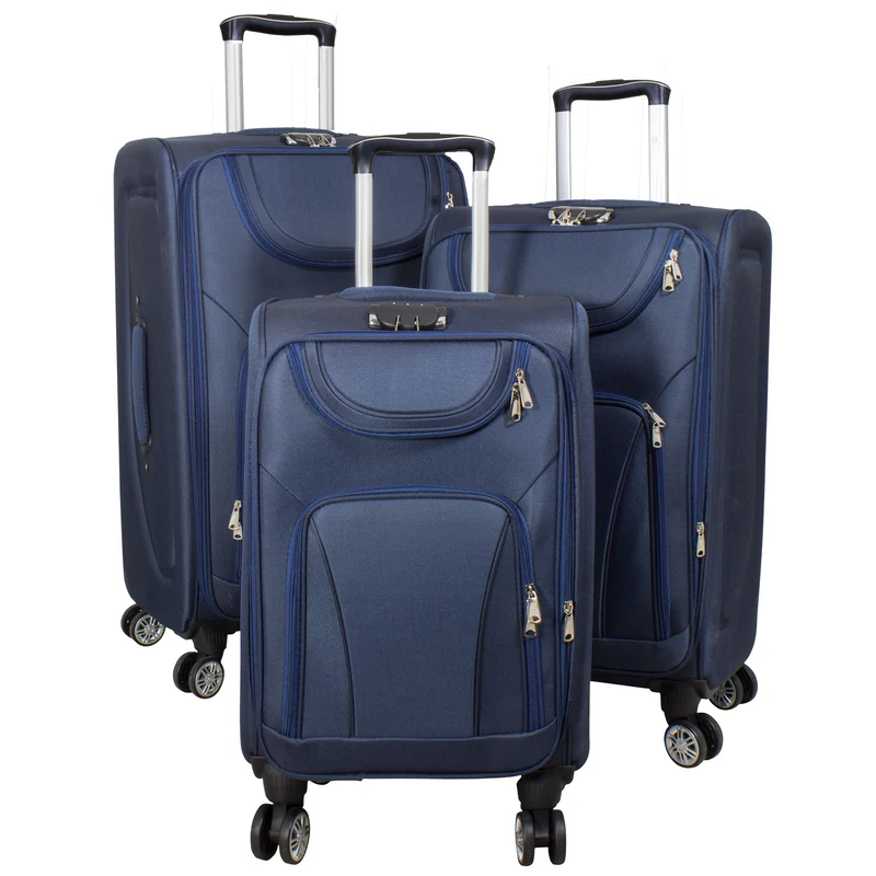 Nylon Kofferset 3tlg 'Maribor' blau