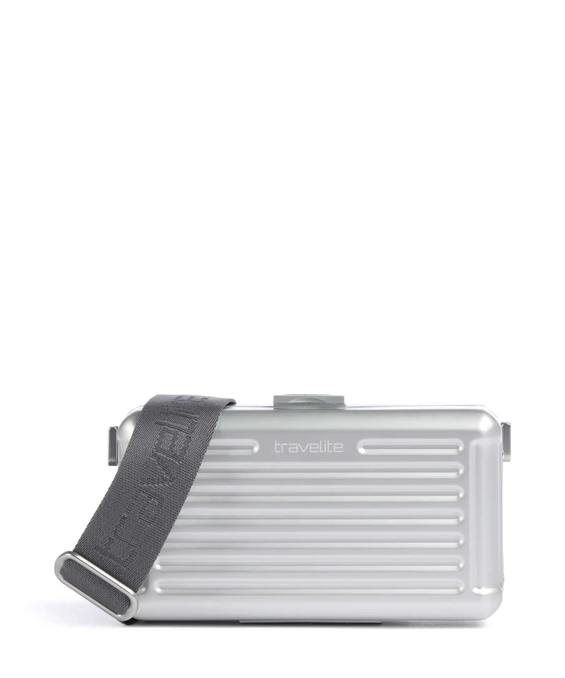 Travelite Next Bandolera silber