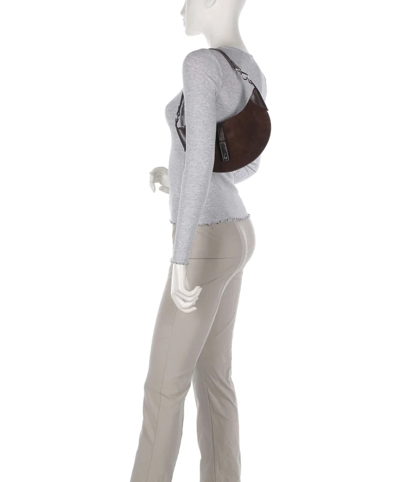 Polo Ralph Lauren ID Collection Small Bolso de hombro chocolate