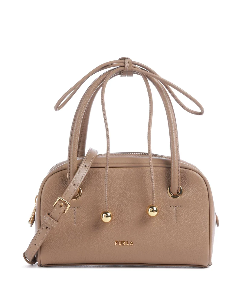 Furla Poppy Mini Bolso de mano toffee