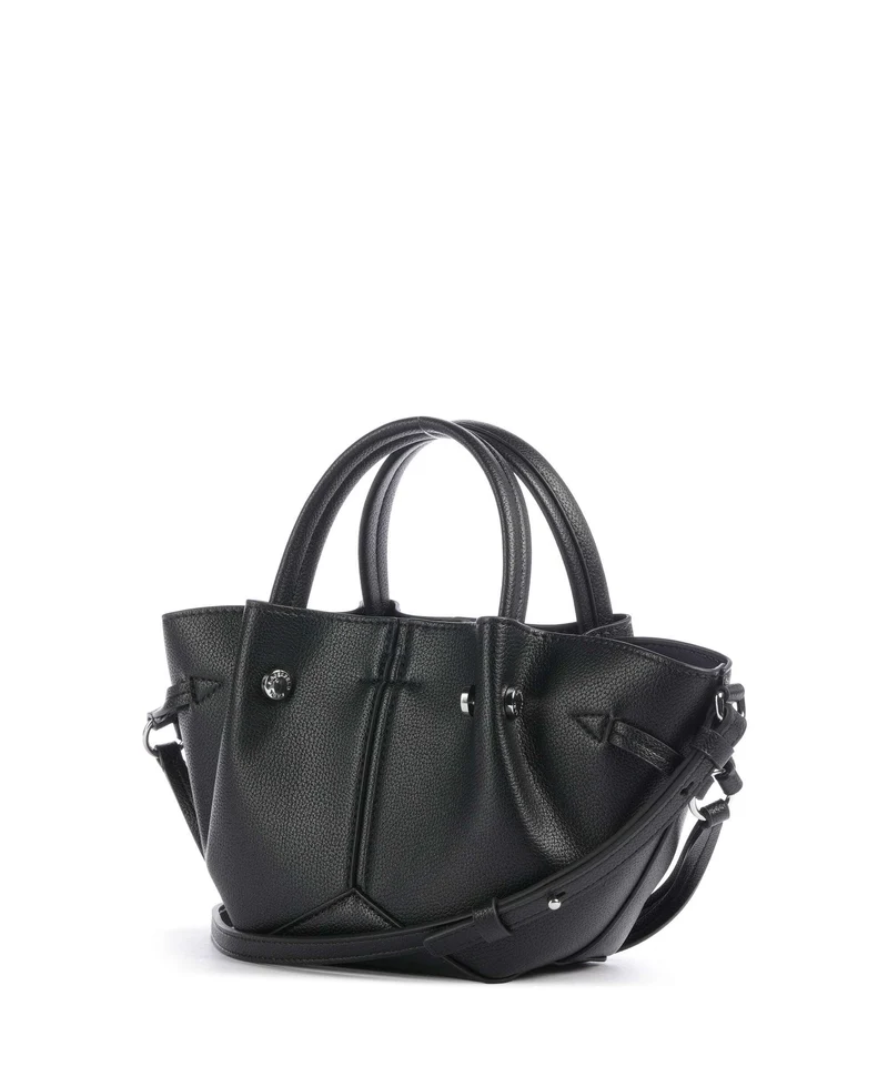 Karl Lagerfeld K/Pierced Mini Bolso de mano black nickel