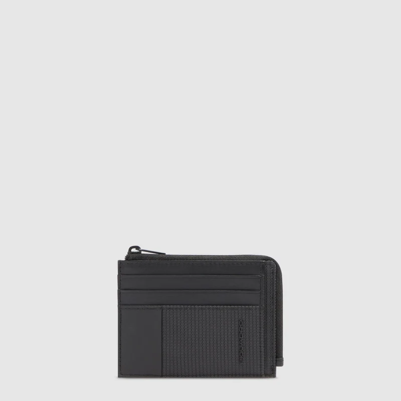 Portamonete con porta documenti e carte di credito