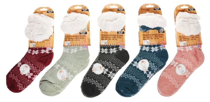 Damen Hüttensocken 'FrozenStarFashion' VE-96