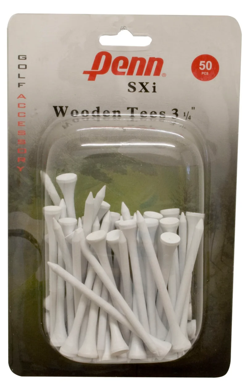 GOLF TEES 3 1/4" HOLZ 50TLG. / VE-24 (X)