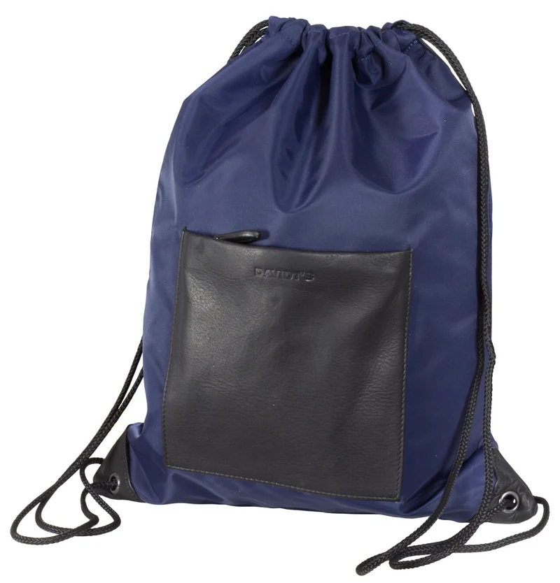 Davidts Sportbeutel blau-schwarz 452001-03