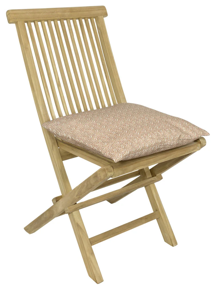 ZIERKISSEN OUTDOOR - ORANGE 43X43 CM