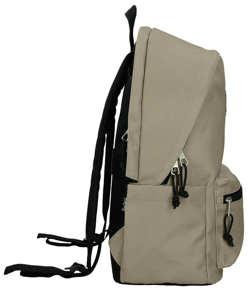 63324H5 MOCHILA PORTAORD. 44CM 2C. PJL ARIS EVERGREEN TAUPE