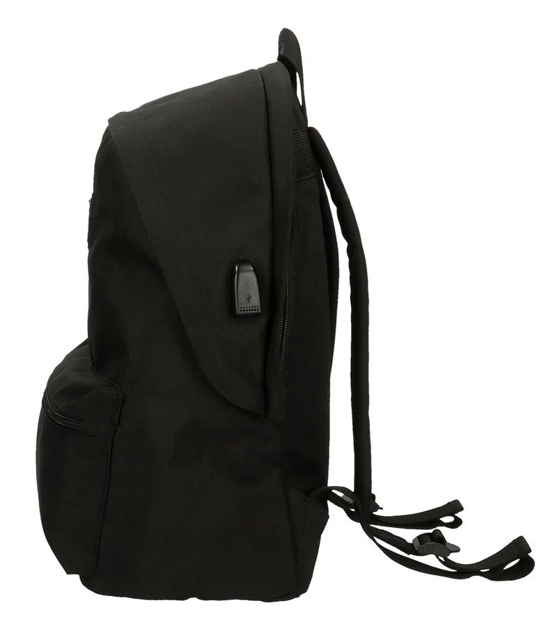 6332421 MOCHILA PORTAORD. 44CM 2C. PJL ARIS EVERGREEN NEGRO