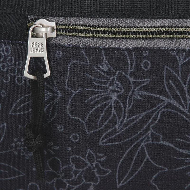 61323V1 MOCHILA ADAP. 44CM 2B LAT. C/CARRO. PJL ELOISE NEGRO