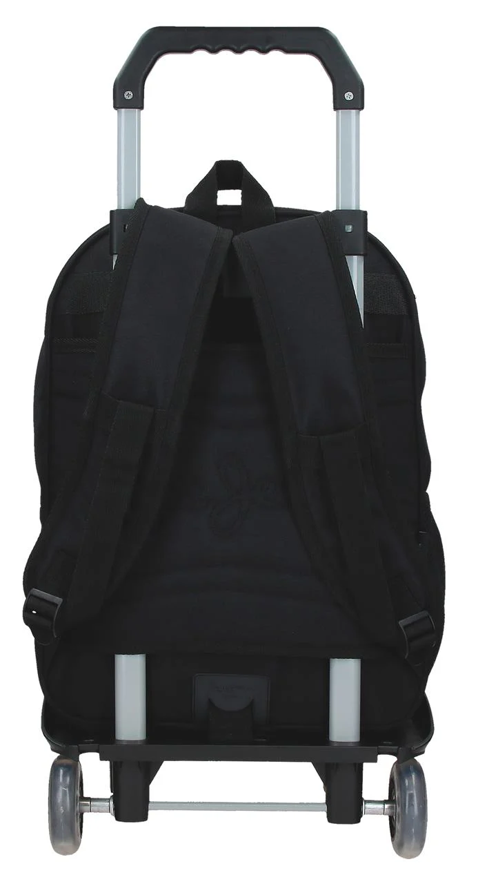 61322V1 MOCHILA ADAP. 40CM 2C. C/CARRO. PJL ELOISE NEGRO