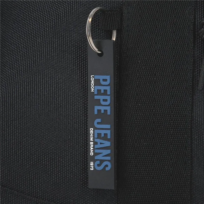 61525V2 MOCHILA ADAP. 46CM 2C. C/CARRO. PJL HENRY NEGRO