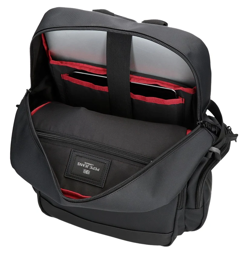 7462741 MOCHILA ADAP. PORTAORD. PJL DORKING NEGRO