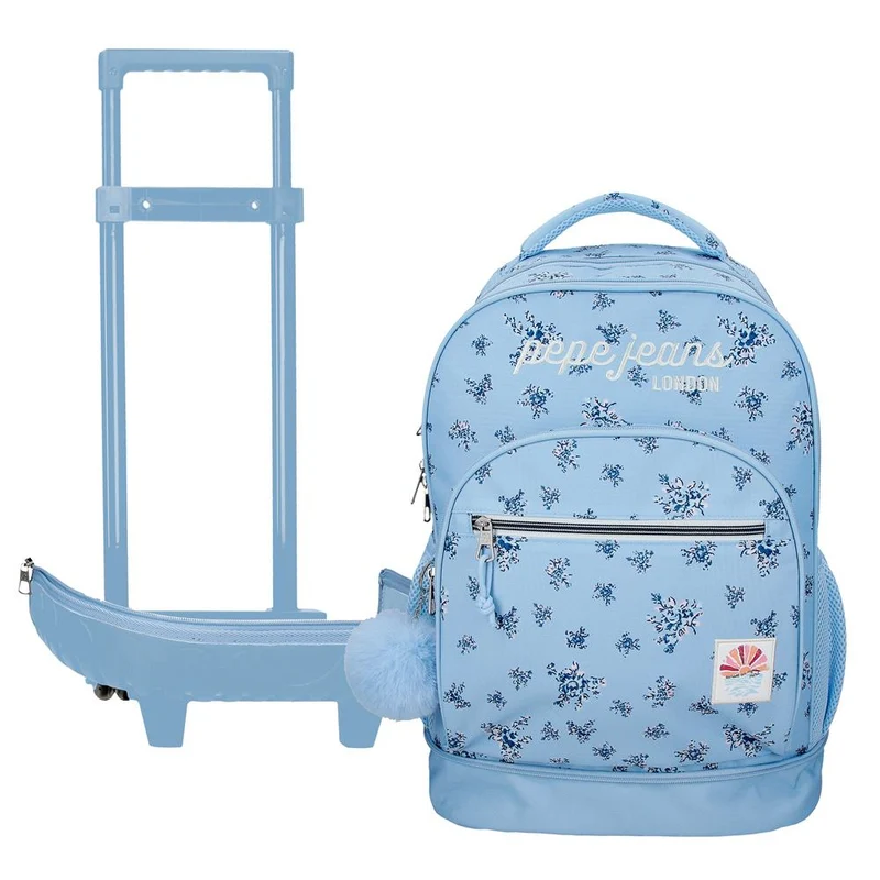 6082942 MOCHILA COMPACT DESM. 2R. PJL OLIVIA AZUL CLARO