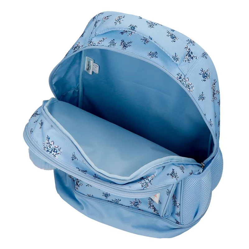 6082942 MOCHILA COMPACT DESM. 2R. PJL OLIVIA AZUL CLARO