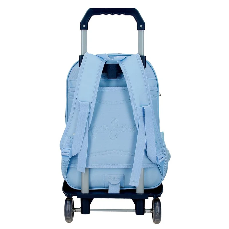 60822V2 MOCHILA ADAP. 40CM 2C. C/CARRO. PJL OLIVIA AZUL CLAR