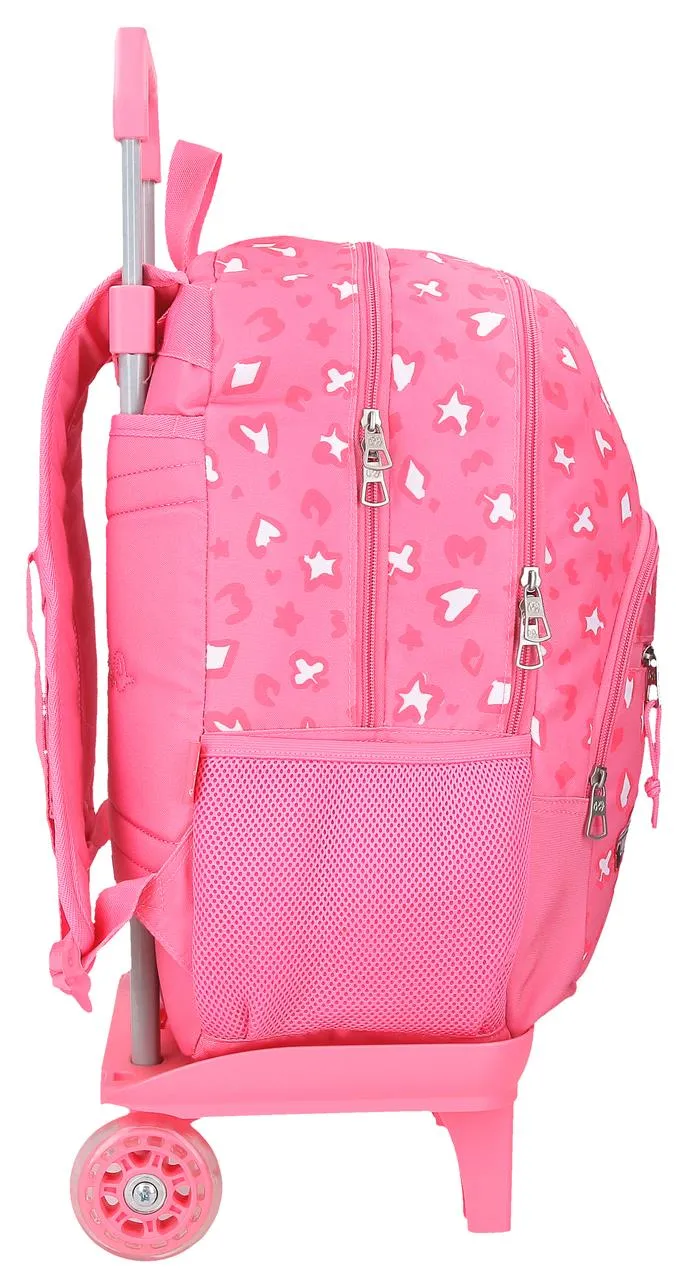 60925V1 MOCHILA ADAP. 44CM 2C. C/CARRO. PJL EVELYN ROSA