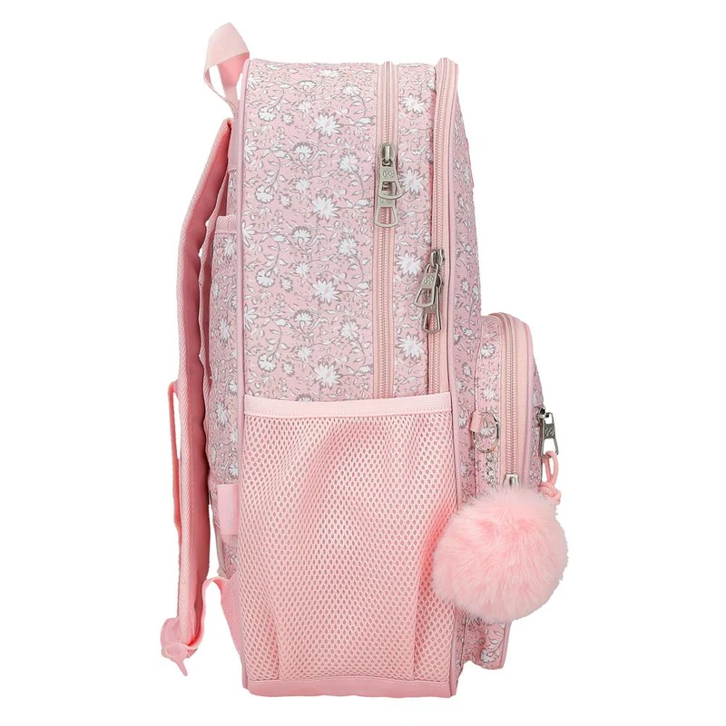 60722F1 MOCHILA ADAP. 40CM 2C. PJL MIA ROSA CLARO