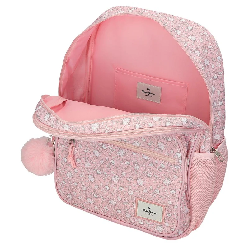 60722F1 MOCHILA ADAP. 40CM 2C. PJL MIA ROSA CLARO