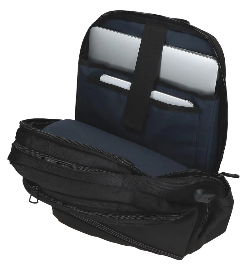 7042144 MOCHILA ADAP. PORTAORD. 2C. PJL STRATFORD NEGRO