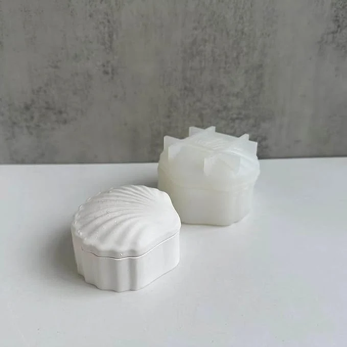 Caja almeja de mar (molde de silicona)