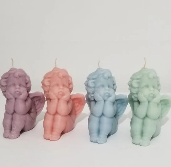 Angel / angelito / bautismo soñador (molde de silicona)