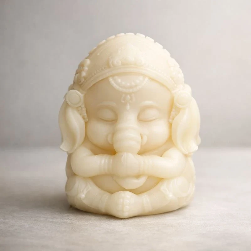 Elefante meditando / yoga (molde de silicona)