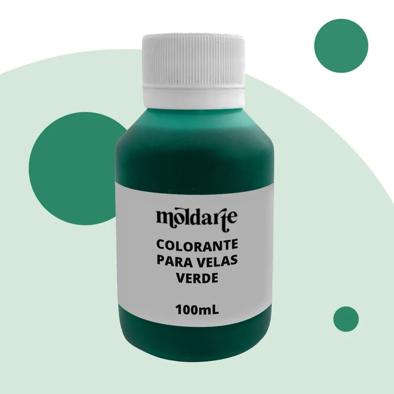 Colorante verde para velas - 100mL