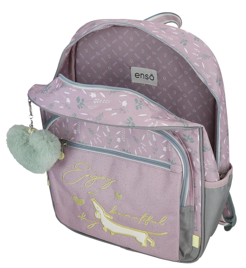 95124T1 MOCHILA ADAP. C/CARRO 38CM.ENSO BEAUTIFUL DAY