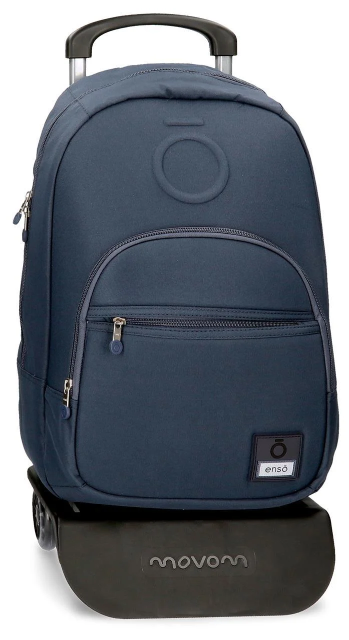 92423N2 * MOCHILA ADAP.46 CM C/CARRO ENSO BASIC AZUL