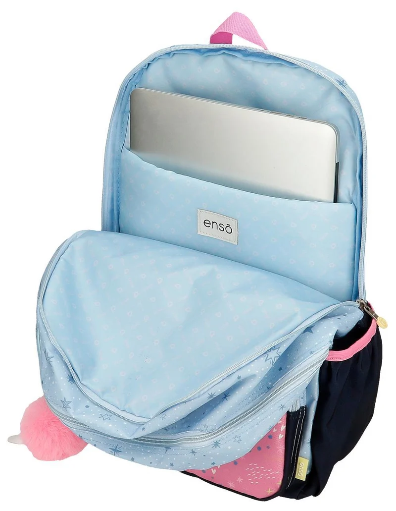 94826T1 MOCHILA ADAP.42CM.2C. C/CARRO ENSO DREAMS COME TRUE