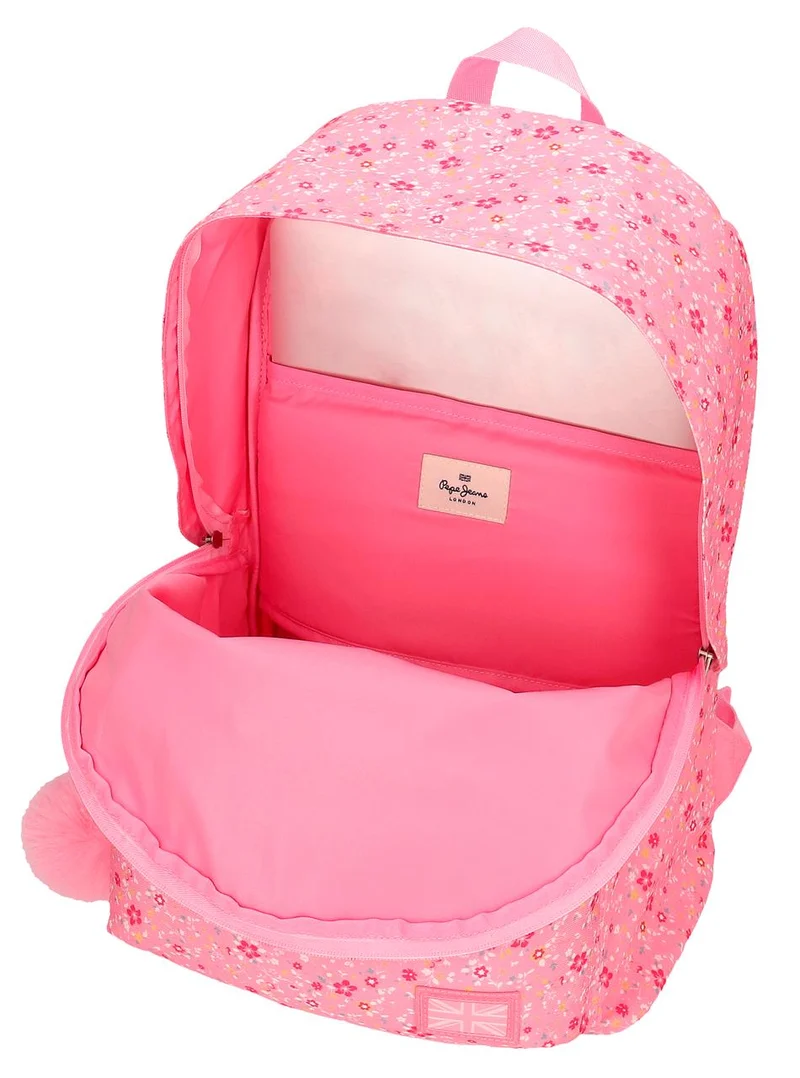67123T3 MOCHILA ADAP.42CM.C/CARRO PJL ALENKA ROSA