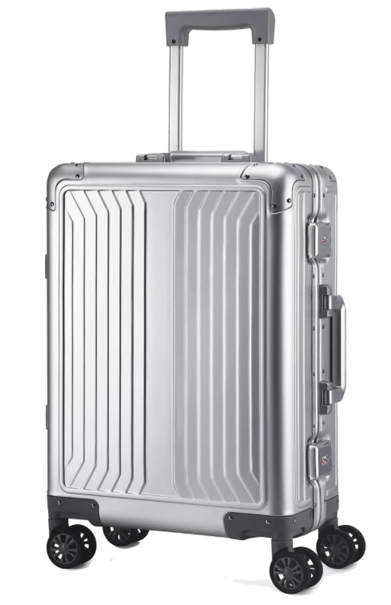 GREENWICH MALETA DE CABINA 100% ALUMINIO TURIN SILVER