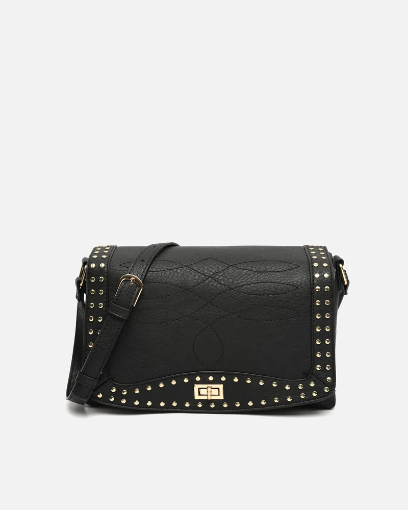 Nairix bolso bandolera con solpa y detalles metálicos