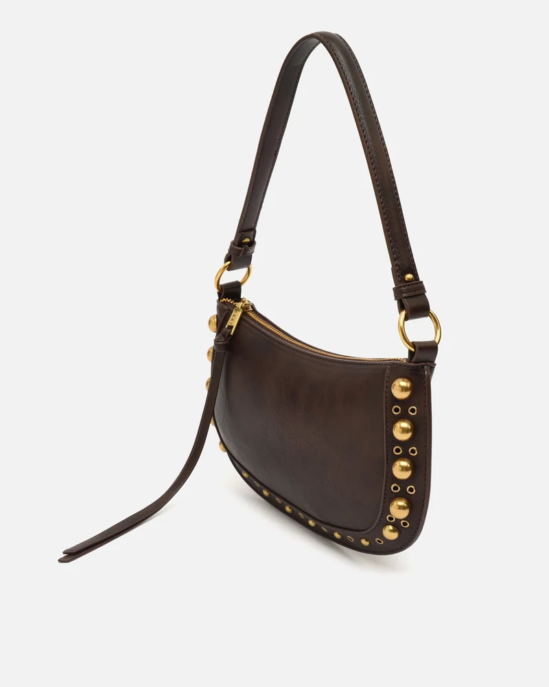 Maden bolso de hombro pequeño con detalles metálicos
