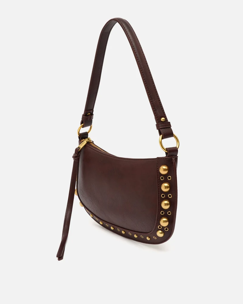 Maden bolso de hombro pequeño con detalles metálicos
