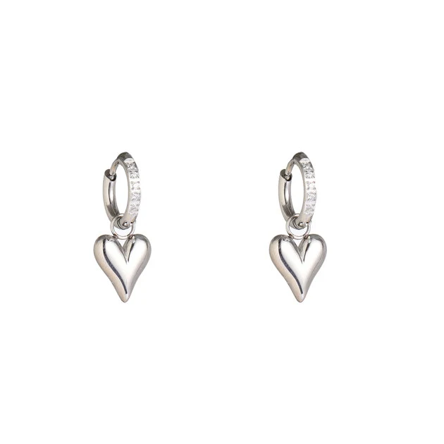 Day & Eve by Go Dutch Label Sparkle Heart Hoop