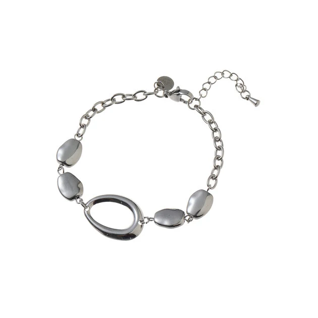 Day & Eve by Go Dutch Label Open Step Stones Bracelet