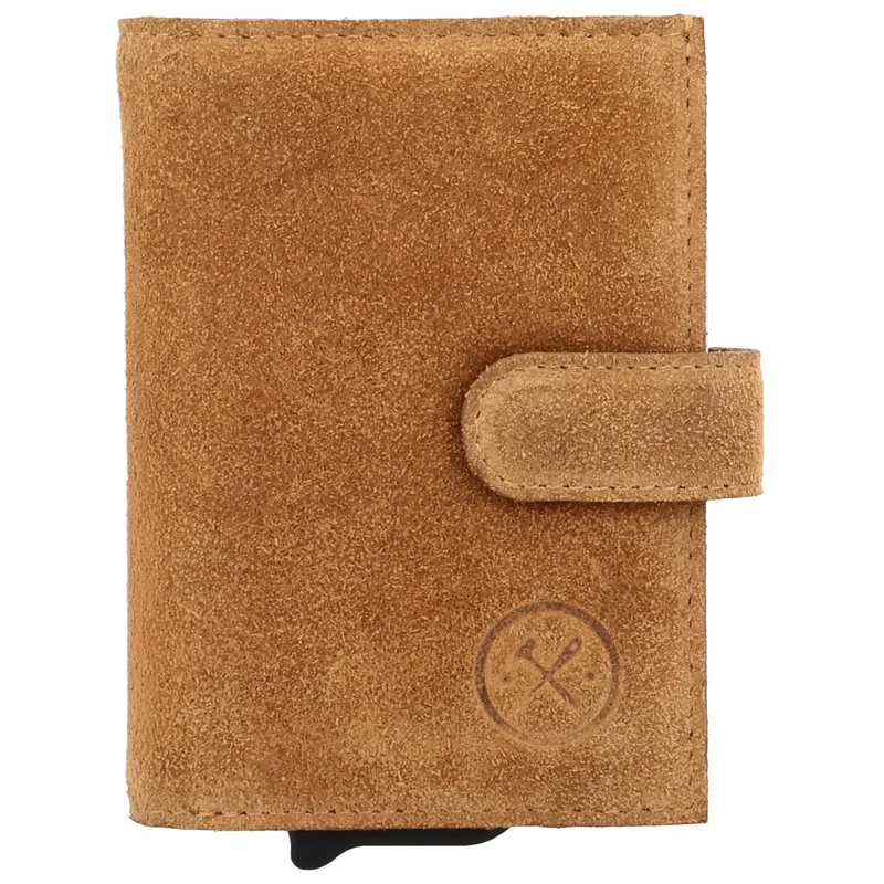 Hide & Stitches Brazos Leren Safety Wallet