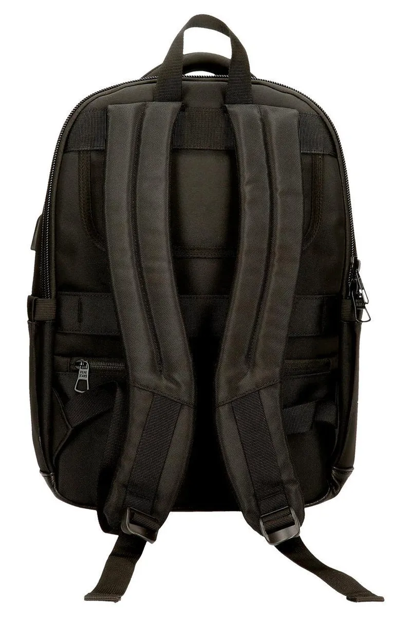 7782331 MOCHILA PORTAORDENADOR 2C.PJL LEIGHTON NEGRO