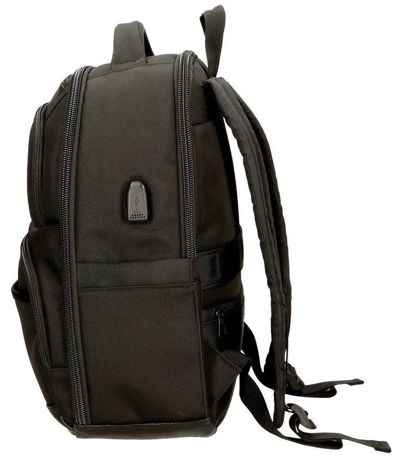 7782331 MOCHILA PORTAORDENADOR 2C.PJL LEIGHTON NEGRO