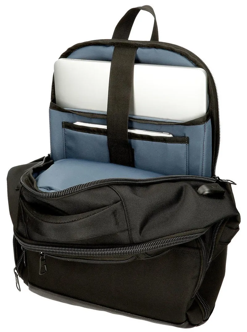 7782331 MOCHILA PORTAORDENADOR 2C.PJL LEIGHTON NEGRO