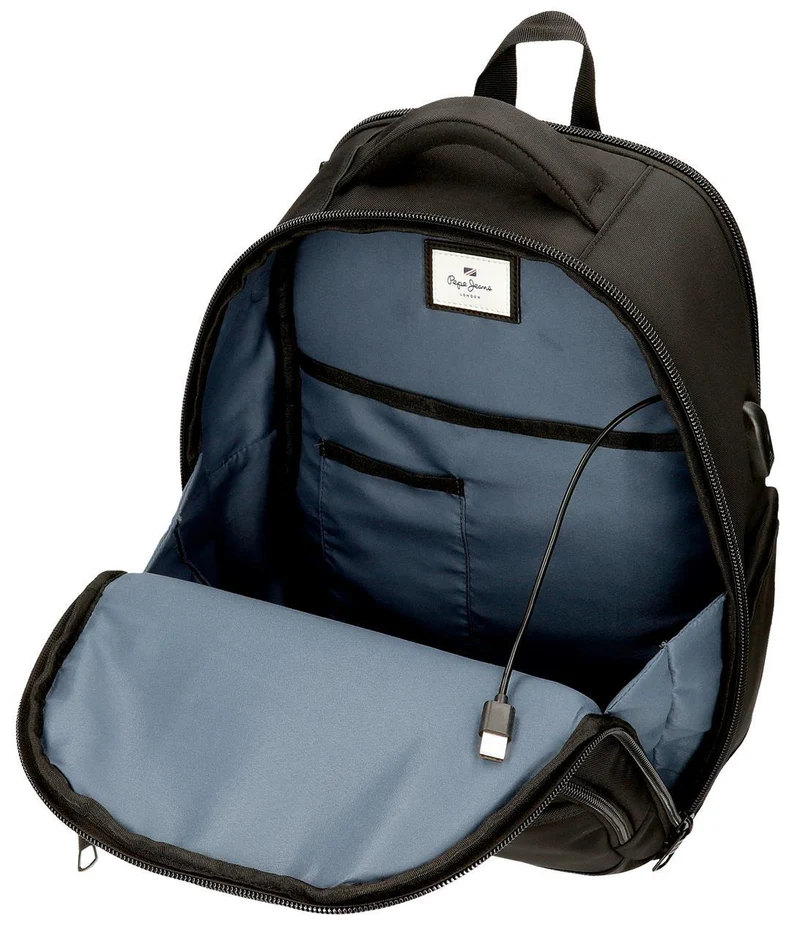 7782331 MOCHILA PORTAORDENADOR 2C.PJL LEIGHTON NEGRO
