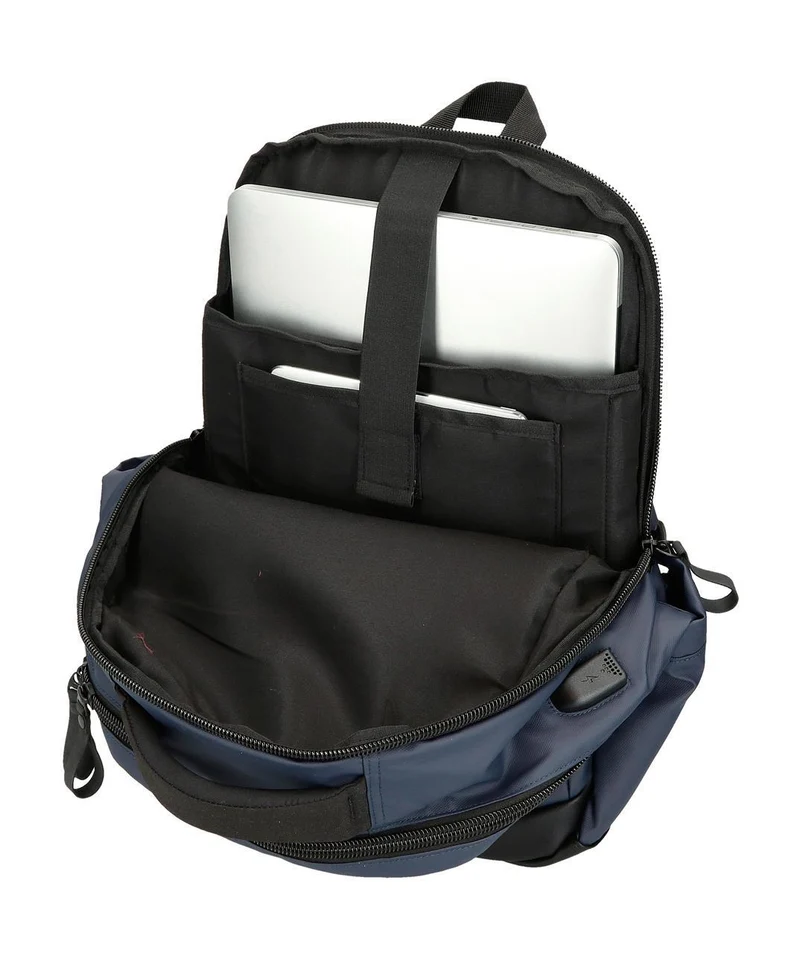 7342332 MOCHILA PORTAORDENADOR 2C.PJL HOXTON MARINO
