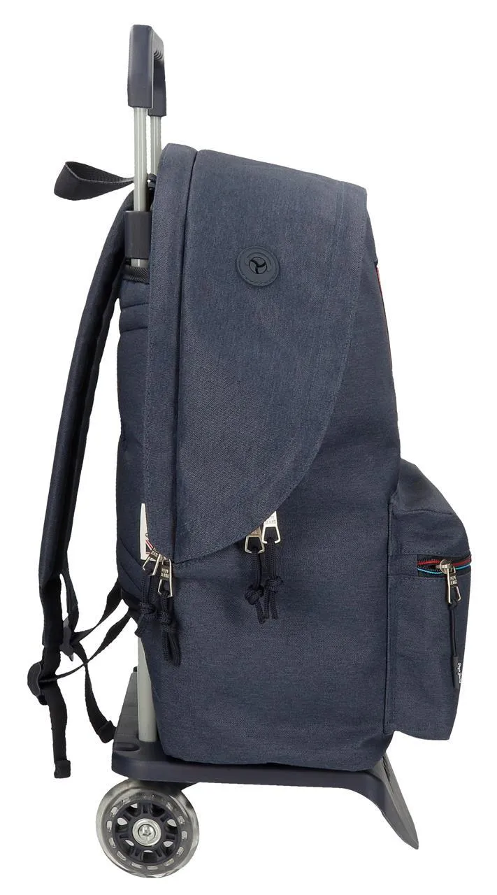 64624T1 MOCHILA PORTAORDENADOR 2C. ADAP. 44CM. C/CARRO PJL A