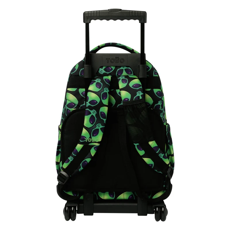 TOTTO Mochila escolar con ruedas Renglones - 6DS Ali