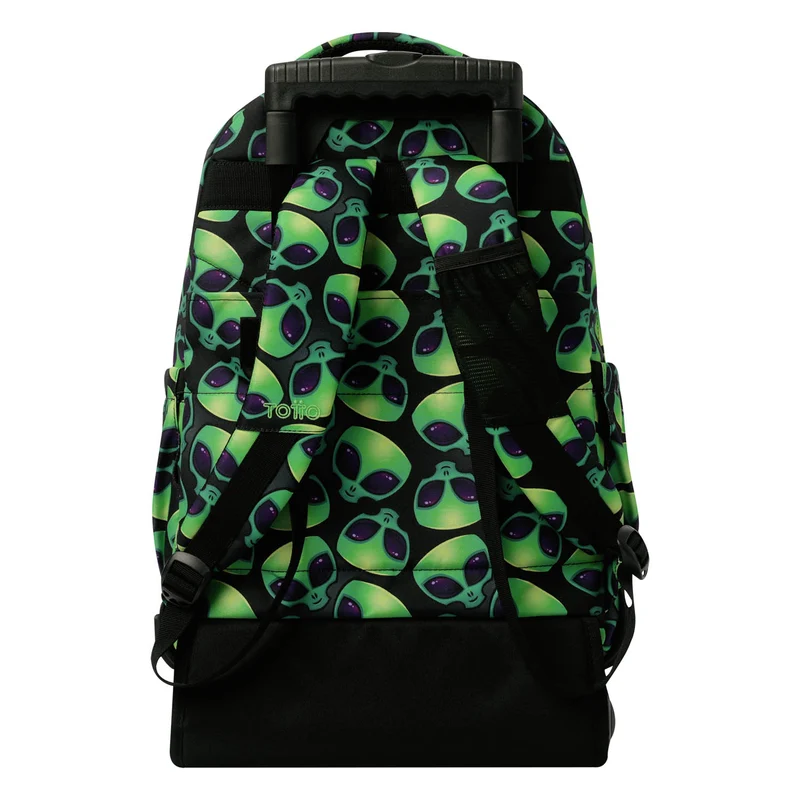 TOTTO Mochila escolar con ruedas Renglones - 6DS Ali