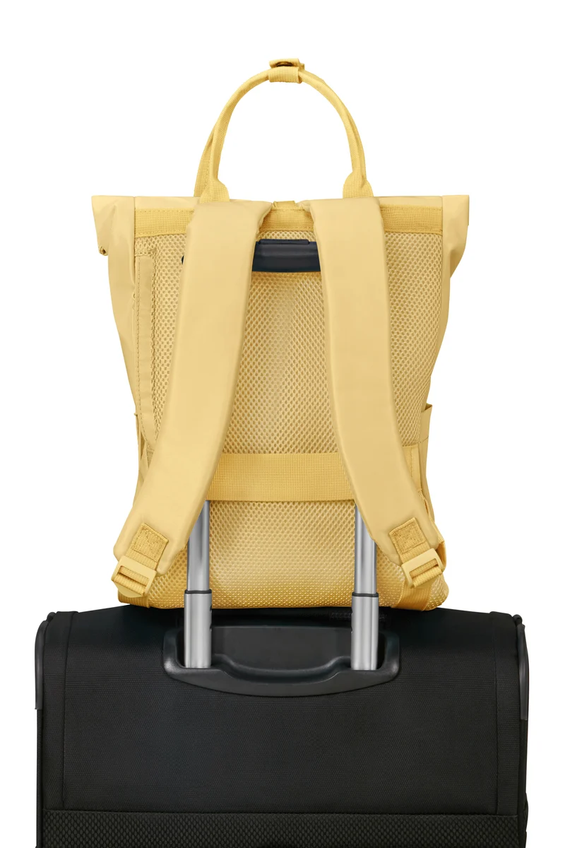 Pack Maleta Cabina SoundBox + Mochila Urban groove de American Tourister - Amarillo pastel