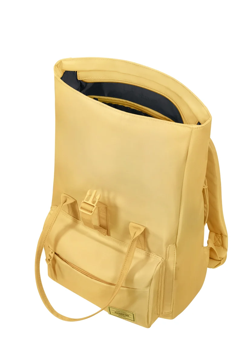 Pack Maleta Cabina SoundBox + Mochila Urban groove de American Tourister - Amarillo pastel