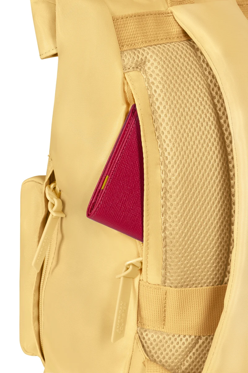 Pack Maleta Cabina SoundBox + Mochila Urban groove de American Tourister - Amarillo pastel