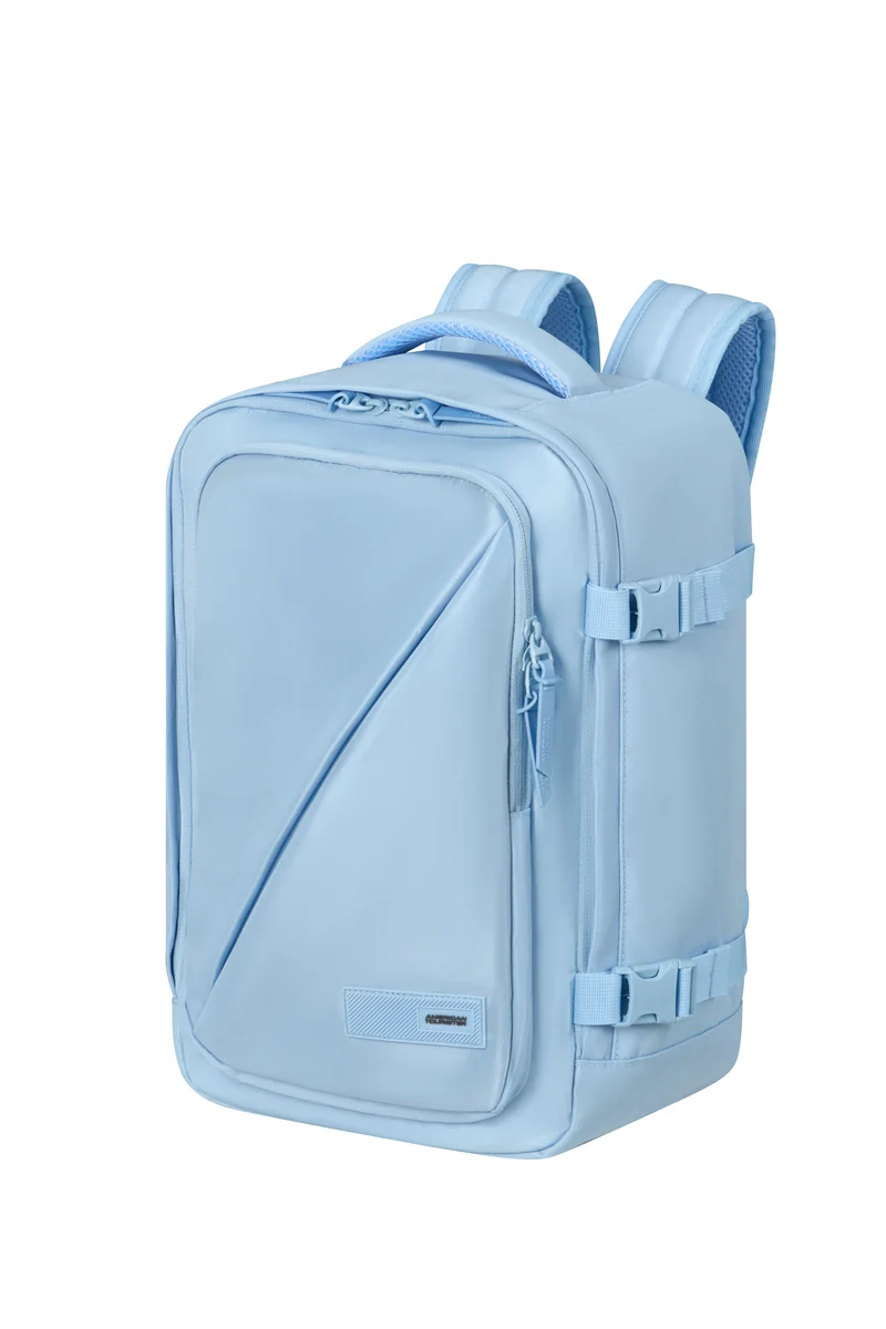 Pack Maleta Cabina SoundBox + Mochila Take2cabin de American Tourister - Azul pastel